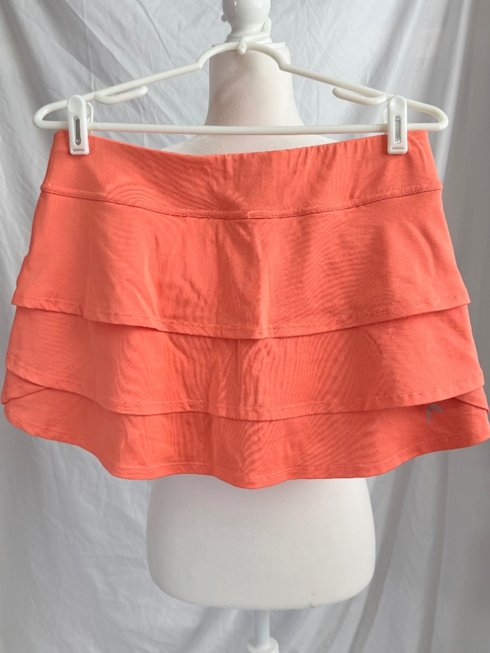 Head Orange/Coral/Tangerine Tennis Golf Athletic Skort Skirt Size M